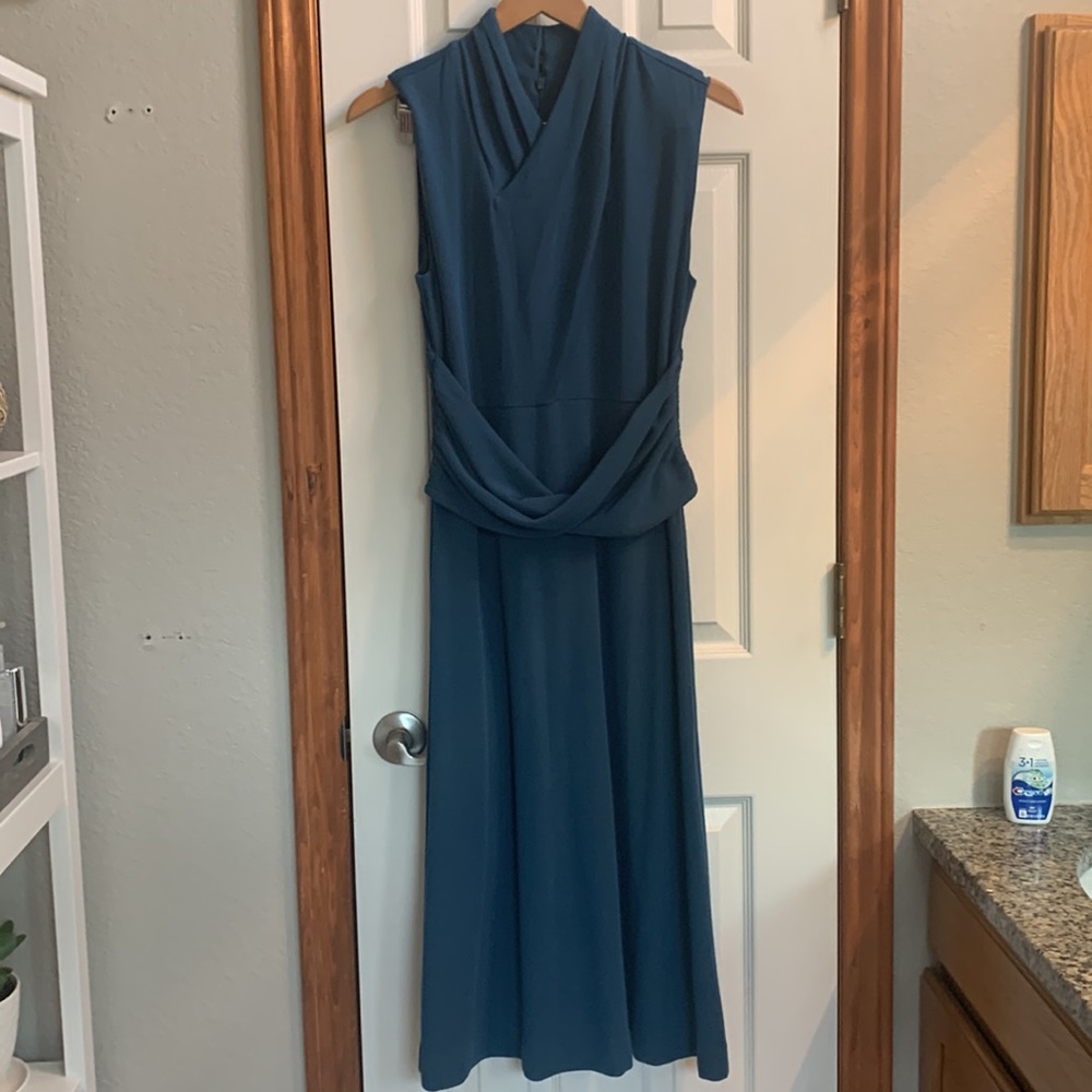 Maeve Blue Midi Dress